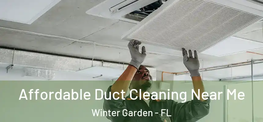 Affordable Duct Cleaning Near Me Winter Garden - FL