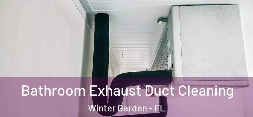  Bathroom Exhaust Duct Cleaning Winter Garden - FL