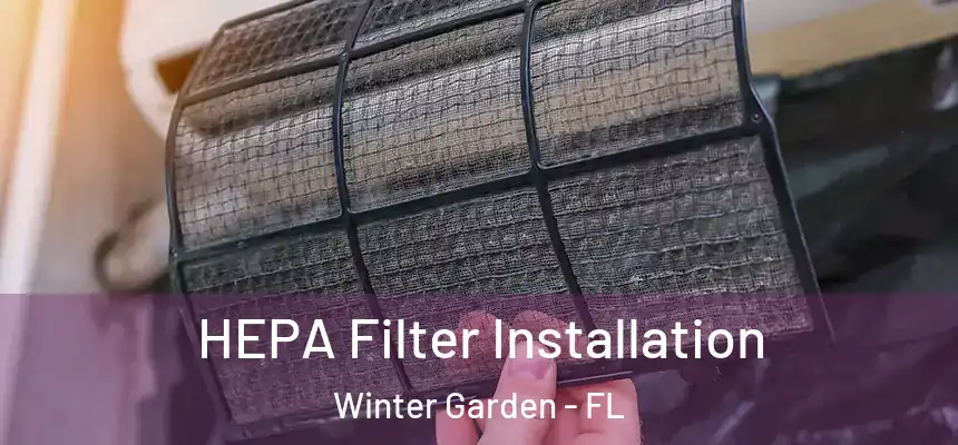  HEPA Filter Installation Winter Garden - FL