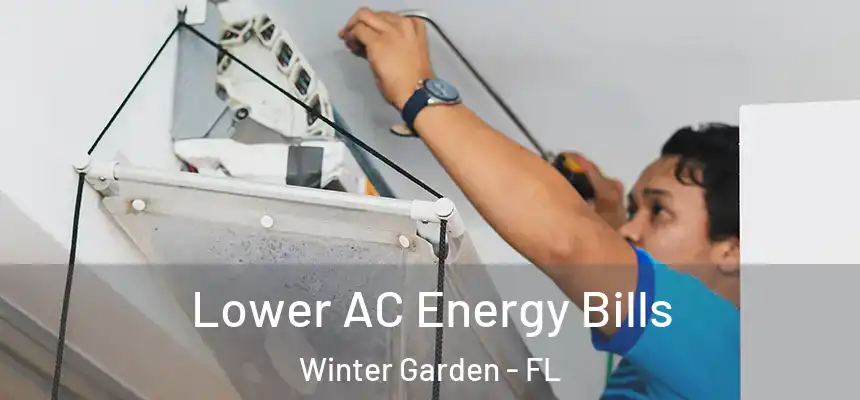  Lower AC Energy Bills Winter Garden - FL